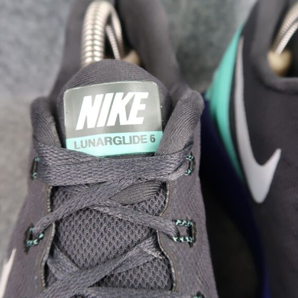 Nike Shoes Womens 8 Athletic Trainers Lunarglide 6 Running Comfort Active Sport - Picture 4 of 13